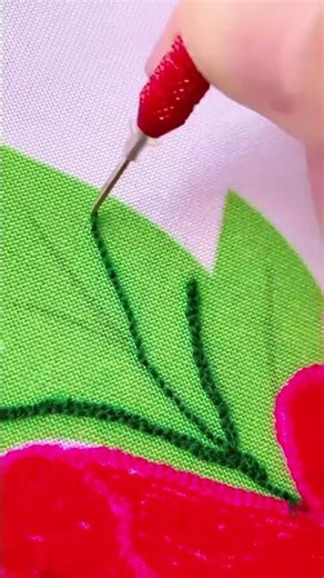 This punch needle detail work is insane #art #crafts #viral