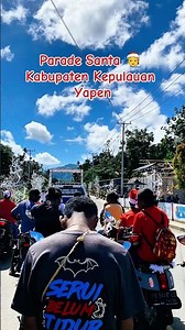 Santa Claus Parade🧑‍🎄 Yapen Islands Regency 😍🤩✨