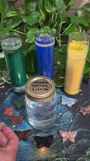 Full Moon Water Charged with Moon Energy - Mix with Lunar Bridge Rain Water Ritual! 🌕🌧️🦋