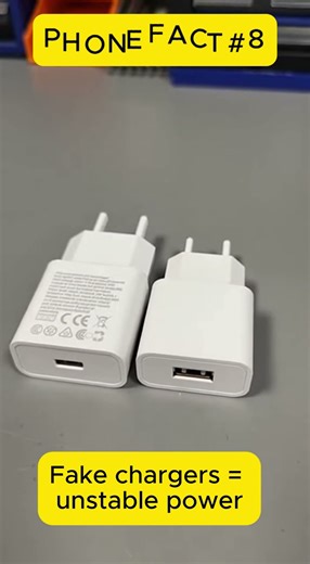 Cheap Chargers Can Damage Your Phone (Phone Fact #8) #phonerepair #chargingport #phonefacts