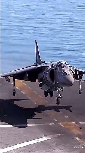 USMC av 8b harrier vertical take off