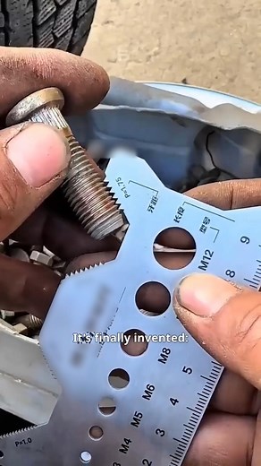 Say Goodbye to Bolt Size Guesswork! Measure threads in seconds with our stainless steel gauge card: ✅ Rust-proof ✅ Pocket-sized ✅ Laser-engraved for precision DIYers, mechanics & pros: stop wasting time! Measure right the first time. Shop now and get it right every time! | Plausiblei