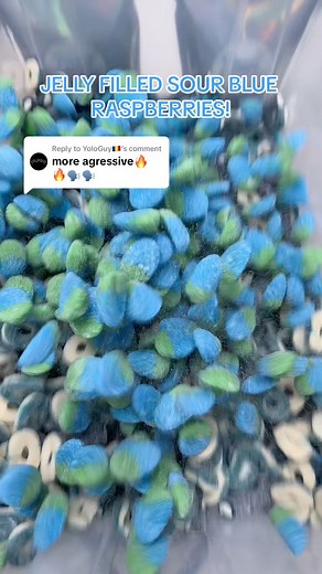 890K views · 10K reactions | ‍This is how HARD our Blue Raspberry Mix hits your tastebuds!‍ #reels #viral #satisfying #asmr #explorepage #candies #funny | Poppin Candy | Facebook