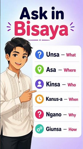 Ask in Bisaya 🎶 | Easy Cebuano for Beginners