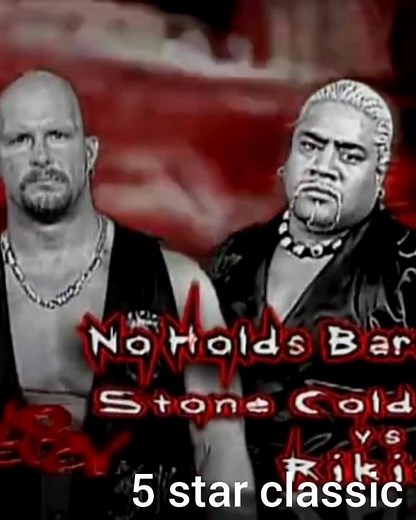 Stone cold vs rikishi no holds barred no mercy 2000 #wwe