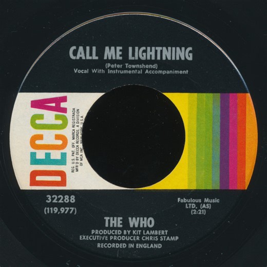 The Who - Call Me Lightning / Dr. Jekyll & Mr. Hyde
