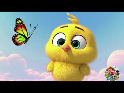 Cheep Cheep Chick Song 🐥 | Cute Baby Chick Song | Fun Kids Songs | Happy Farm Kids