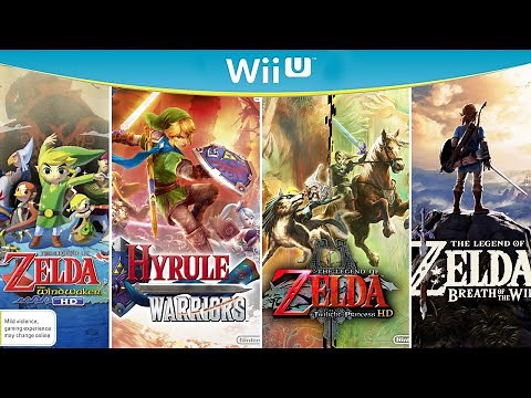 The Legend of Zelda Games for Wii U