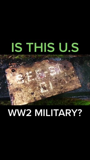US Military Relics Found in WW2 History Area