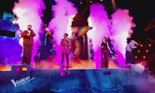 The Voice 2024 - Adnaé, Iris et Bigflo et Oli chantent "Love the way you lie" d'Eminem ft. Rihanna (Demi-finale)