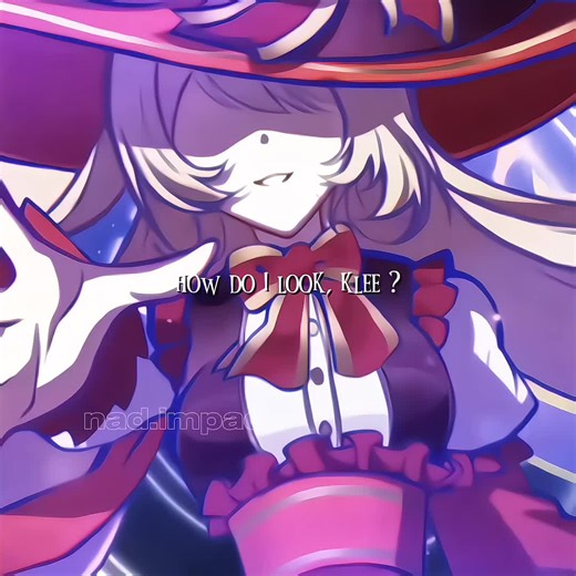 Emotional Klee Edits from Genshin Impact