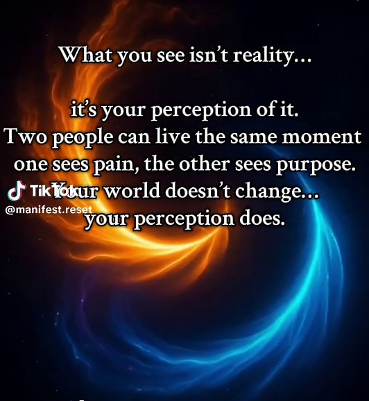 Change Your Perception to Transform Your Life