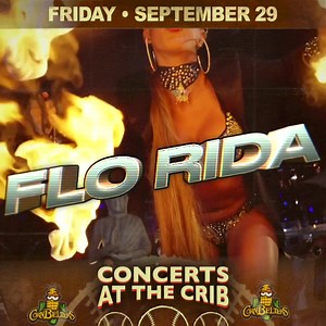 This Friday night! 𝗟𝘂𝗱𝗮𝗰𝗿𝗶𝘀 & 𝗙𝗹𝗼 𝗥𝗶𝗱𝗮 at the Corn Crib! Get your tickets before they're gone! | Flo Rida