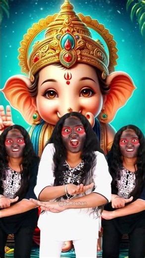 चली थी " Bhootani " कृष्ण जी से पंगा लेने,मार दिया ना धक्का 🥵🤯 ~ Power Of Lord KrishnaJi✅~ #suroshan