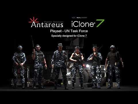 Modern Soldier Playset - UN Task Force Combo Pack