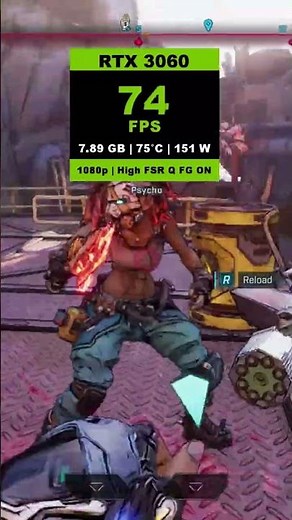 RTX 3060 Frame Gen OFF vs ON | Borderlands 4