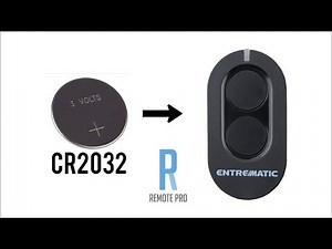 How to change/swap Battery for a Ditec Entrematic Zen Genuine Remote