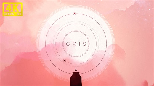 【GRIS】4K 最高画质 流程实况通关视频 TGA最具冲击力游戏电子游戏艺术品【完结】