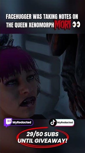 Xenomorph Queen Brutal Mori Moment | Dead by Daylight #gaming