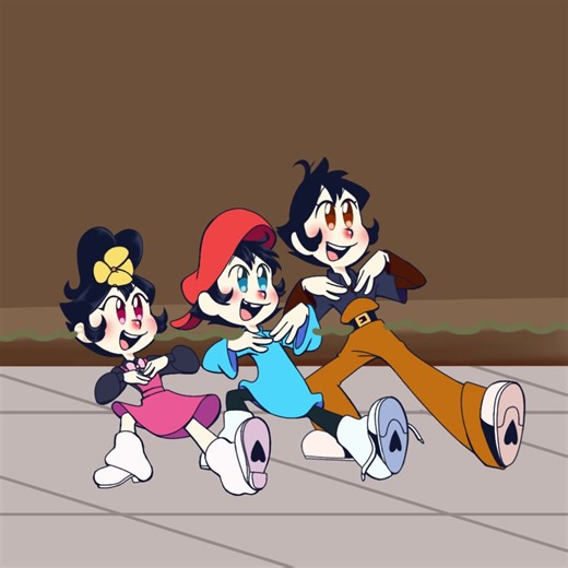 Screenshot redraw time, with human versions too!! #animaniacsreboot #animaniacs2020 #animaniacs #thewarnersiblings #warnersiblings #yakkowakkoanddot #yakkowarner #art #fanart #artistsoftiktok #artwork #drawings #ilustracion #drawing #wakkowarner #dotwarner #warnersister