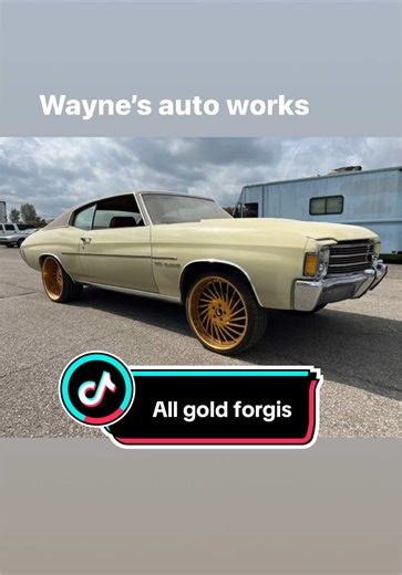 22 inch All Gold Forgiato‘s all tubular suspension coil over conversion disc brake conversion #waynesautoworks