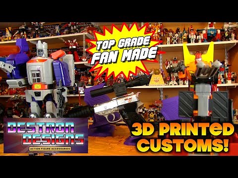 G1 & MP Transformers 3D Printed Customs by Destron Designs