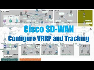 Cisco SD-WAN: Configure VRRP and Tracking Uplink Path