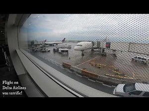 Detroit Metro Airport McNamara DTW Terminal Delta Airlines 2021