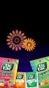 Whether it’s at the backyard BBQ or the fireworks show, Chewy! Tic Tac mints are the perfect plus ups for 4th of July celebrations! 💥🍓🍒 | Tic Tac