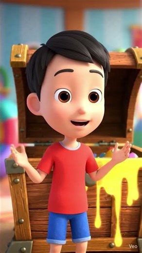 STOP! 🛑 What’s inside the Magic Chest? 🪄✨ #shorts #kids #cartoon #animation #fairyt#nurseryrhymes
