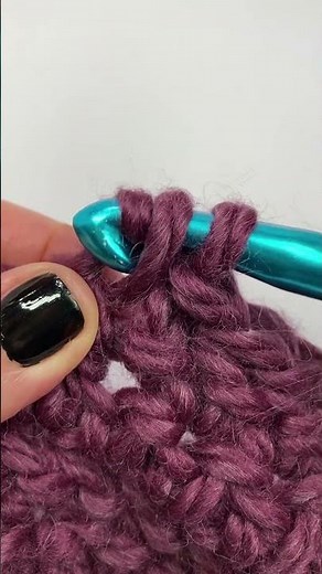 HHDC Herringbone Half Double Crochet (#hhdc #crochet)