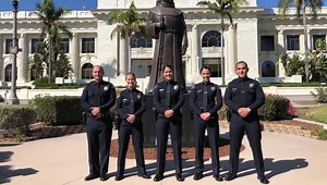 A warm welcome to Ventura’s five new Police Officers! They will graduate from the Ventura County Criminal Justice Training Center tomorrow. Join us in welcoming: Officer Monica Danskin Officer Ash’lee Gray Officer George Orozco Officer Mariano Robles Officer Heather Straup We wish them the very best as they begin their new career serving our community! Do you have what it takes? Come join our team www.venturapolicejobs.org. | Ventura Police Department