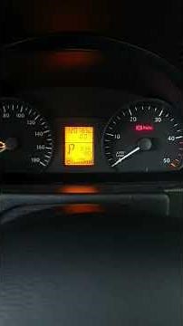 Mercedes Sprinter Clock Time Setting 2007 - 2013