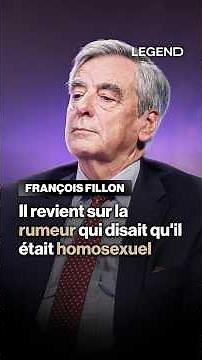 FRANÇOIS FILLON ADDRESSES THE RUMOR THAT HE WAS GAY