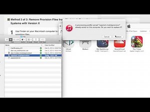 Как установить .mobileprovision на телефон