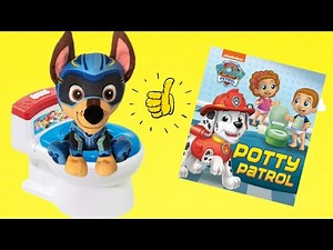 Paw Patrol Marshall & Chase Join the Potty Patrol! 🚽 Potty Training with Paw Patrol Plushies