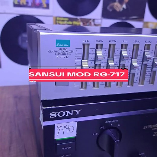 ECUALIZADOR SNSUI MOD RG-717 / PRECIO S/450 SOLES 🔥😎 #REPRESENTACIONESKING #audioforyou #Audio #mundoaudio #vintage #SANSUI