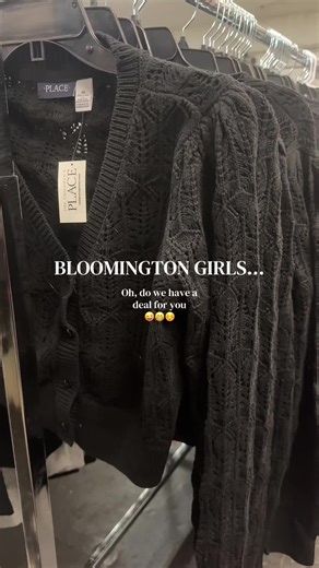 This is one of our best deals yet!! Come on in and check it out!! Happy Shopping 🛍️ 🛒☺️ #bestdeal #bloomingtonindiana #cutesweater #5dollars #shoptillyoudrop