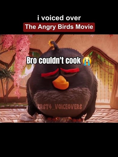 i voiced over angry birds #zrst4voiceovers #memes #voiceover #voiceacting