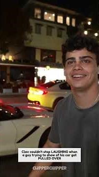 Clav and Alice couldn't stop Laughing at this guy getting PULLED OVER #clavicular