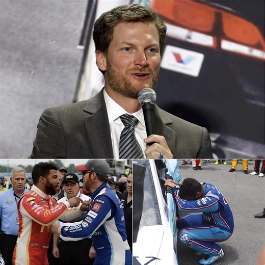 🚨 NASCAR CONFIRMS: Bubba Wallace has officially been hit with a long suspension and a record-breaking fine after a physical confrontation with racing legend Dale Earnhardt Jr. right on the track. – USA HOTNEWS °¹°
