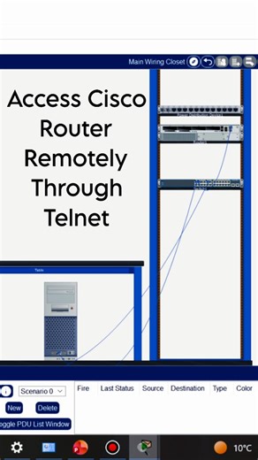 Networking with Israr on Instagram: "How to Access a Router Remotely Using Telnet | Cisco Packet Tracer | CCNA #networking #Cisco #CCNA #Telnet #networkingwithisrar"