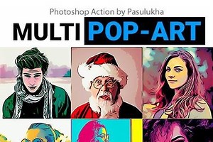 Multi Pop-Art 28996830 - FreePSDvn