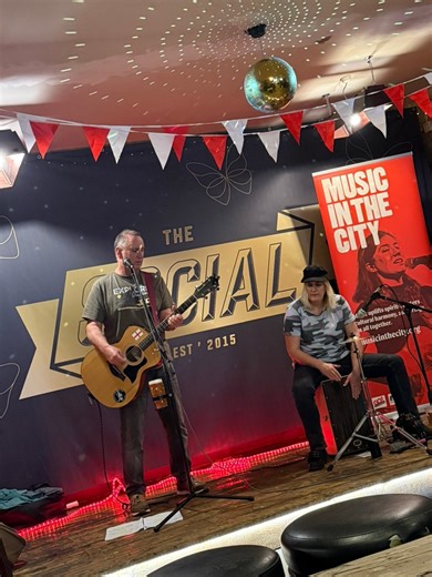 1.3K views · 11 reactions | Saturday Live The Social this afternoon 3-7pm, live local music, free entry  | Music in The City | Facebook