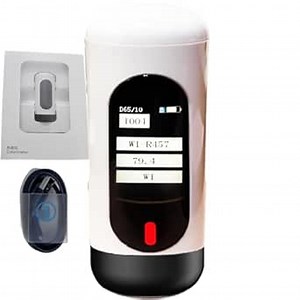 Portable Whiteness Meter Blue Light Whiteness Tester with Measuring Range 0-200 Resolution 0.1 R457 Whiteness Support Connected App LED Automatic Calibration USB Interface for Powder Paper
