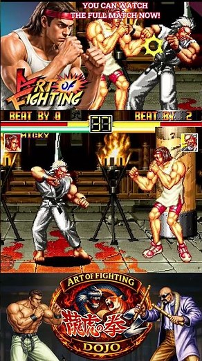 Mickey Rogers vs Mr. Karate 🔥 Art of Fighting