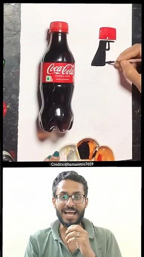 How To Draw Cold Drink #shorts