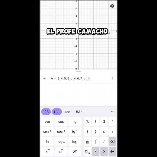 We calculate the determinant of a matrix in the GeoGebra program #Matrix #Determinant #GeoGebra