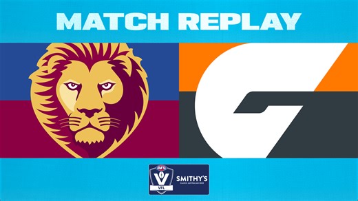 VFL Match Replay: Brisbane v GWS