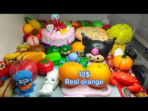 Playing Cutting Foods, Vegetables & Fruits ASMR #shorts